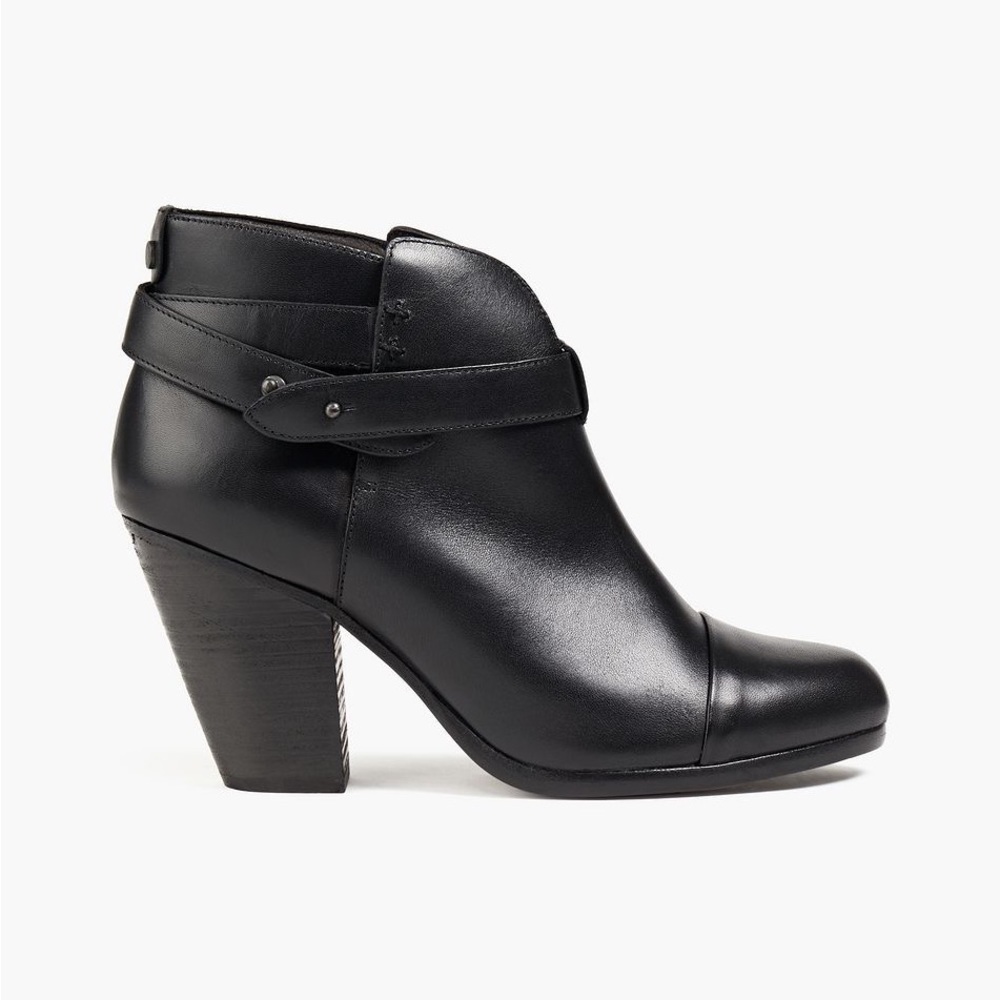 RAG & BONE Harrow Leather Ankle Boots Size EU 41